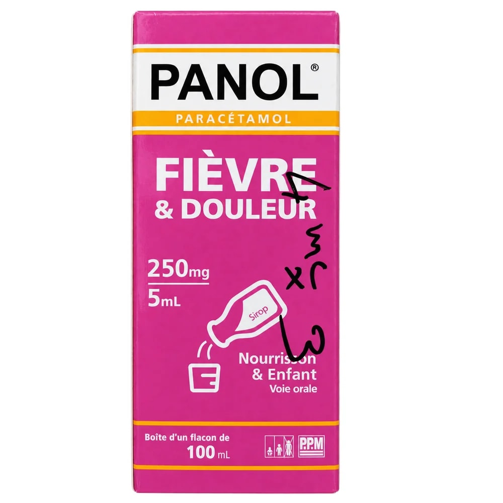 PANOL Paracetamol 250 mg/5 mL - Pharmacy Krech hong
