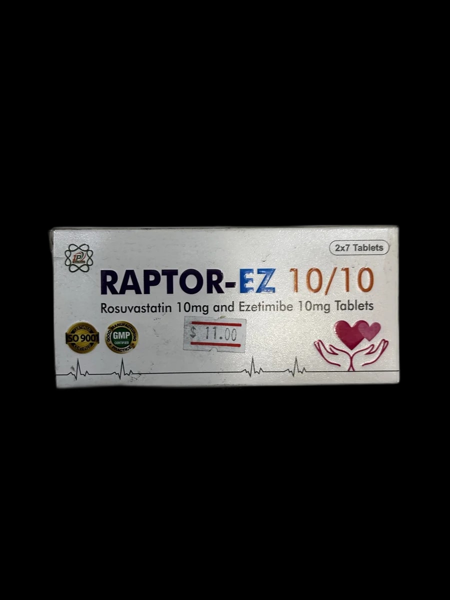 Raptor-EZ 10/10 10mg/10mg - ឱសថស្ថានព្រះខ័នពេជ្រ