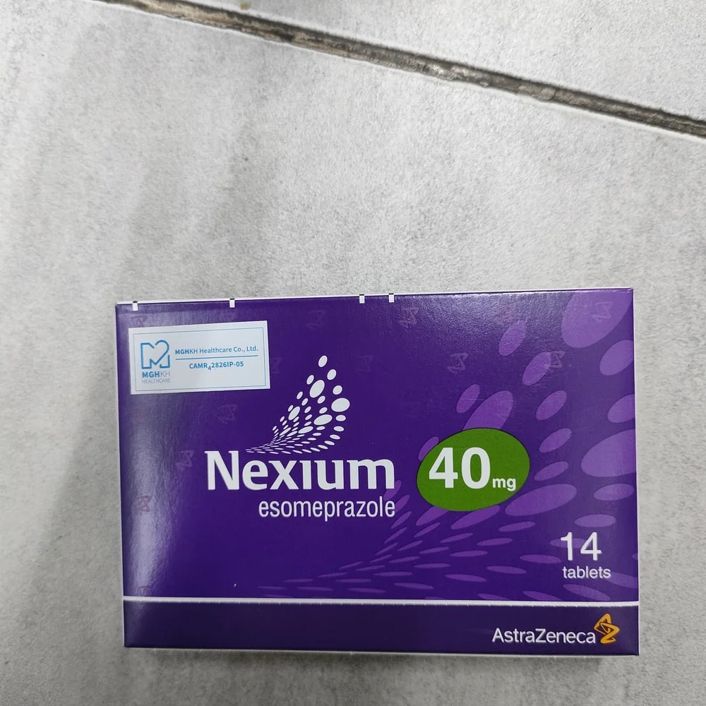 Nexium 40mg Esomeprazole magnesium 40 mg per tablet - Depot De Pharmacie "A" Kim Houy