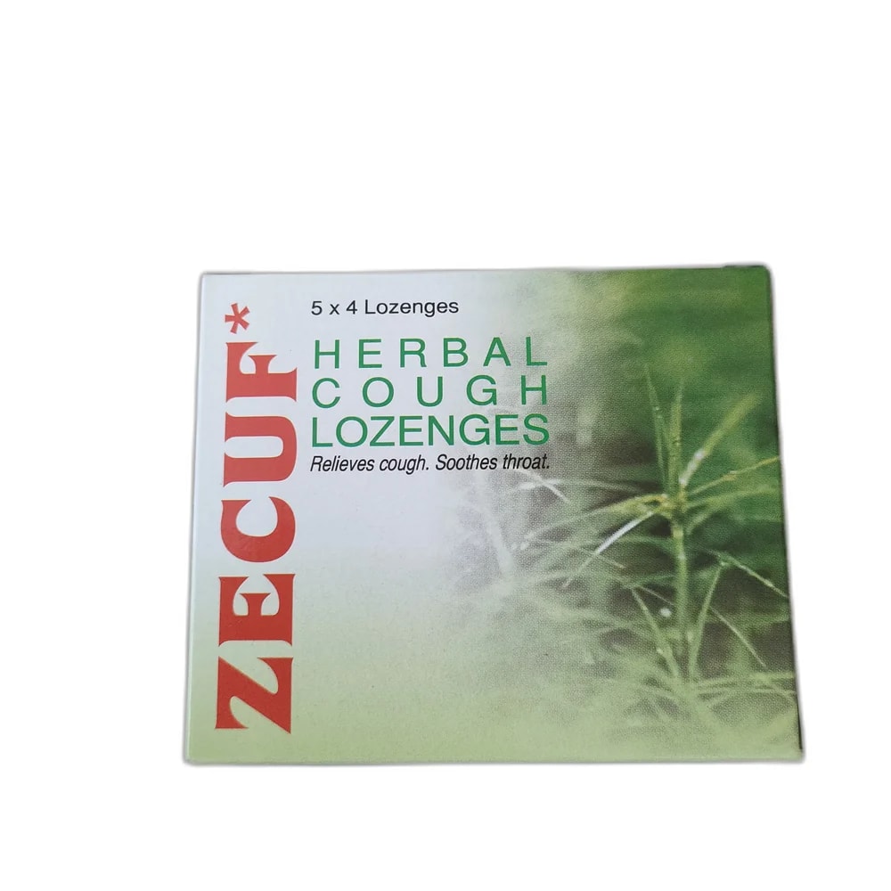 Zecuf Herbal Cough Lozenges 5 × 4 lozenges - SUKHA PHARMACY