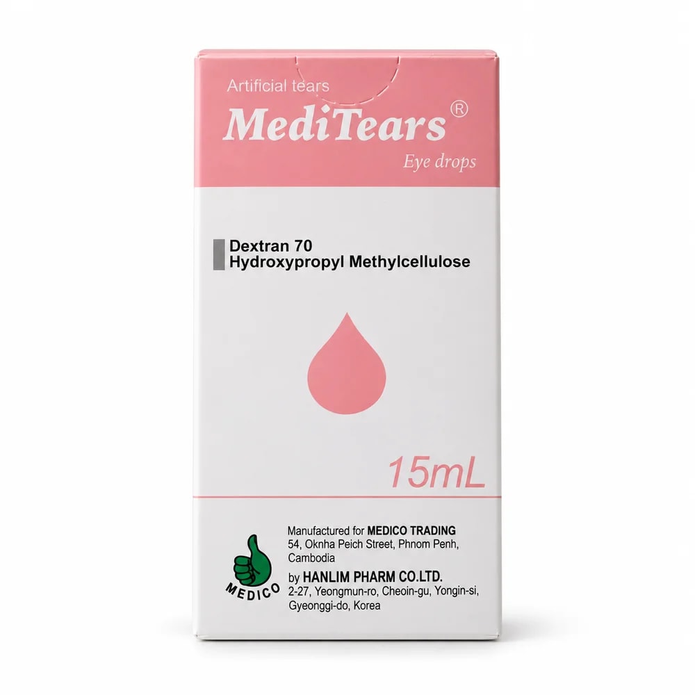 MediTears 0.1% / 0.3% - Reachiny Pharmacy