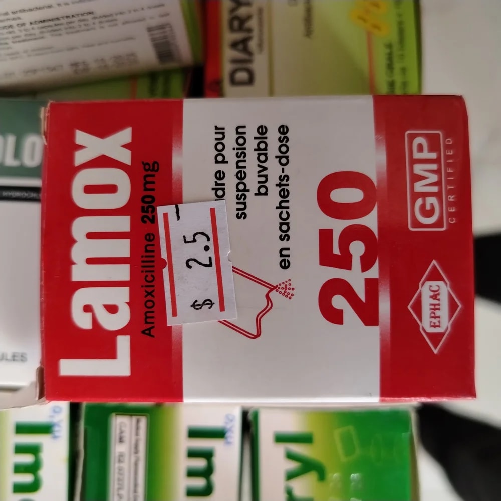 Lamox 250 mg per sachet - CHEANIMUL PHARMACY
