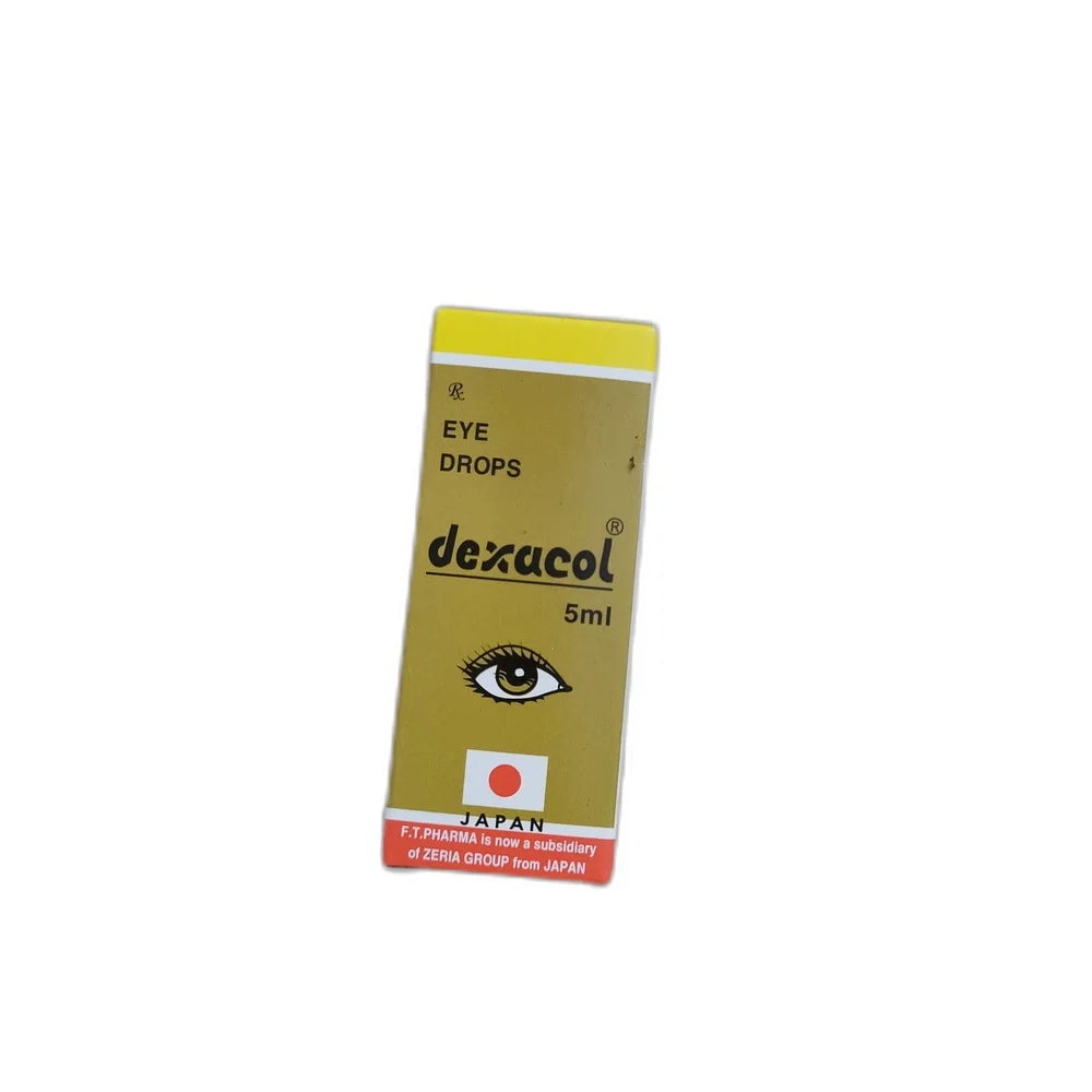 Dexacol Chloramphenicol 20 mg + Dexamethasone sodium phosphate 5 mg / 5 ml - PHARMACIE MONGKUL