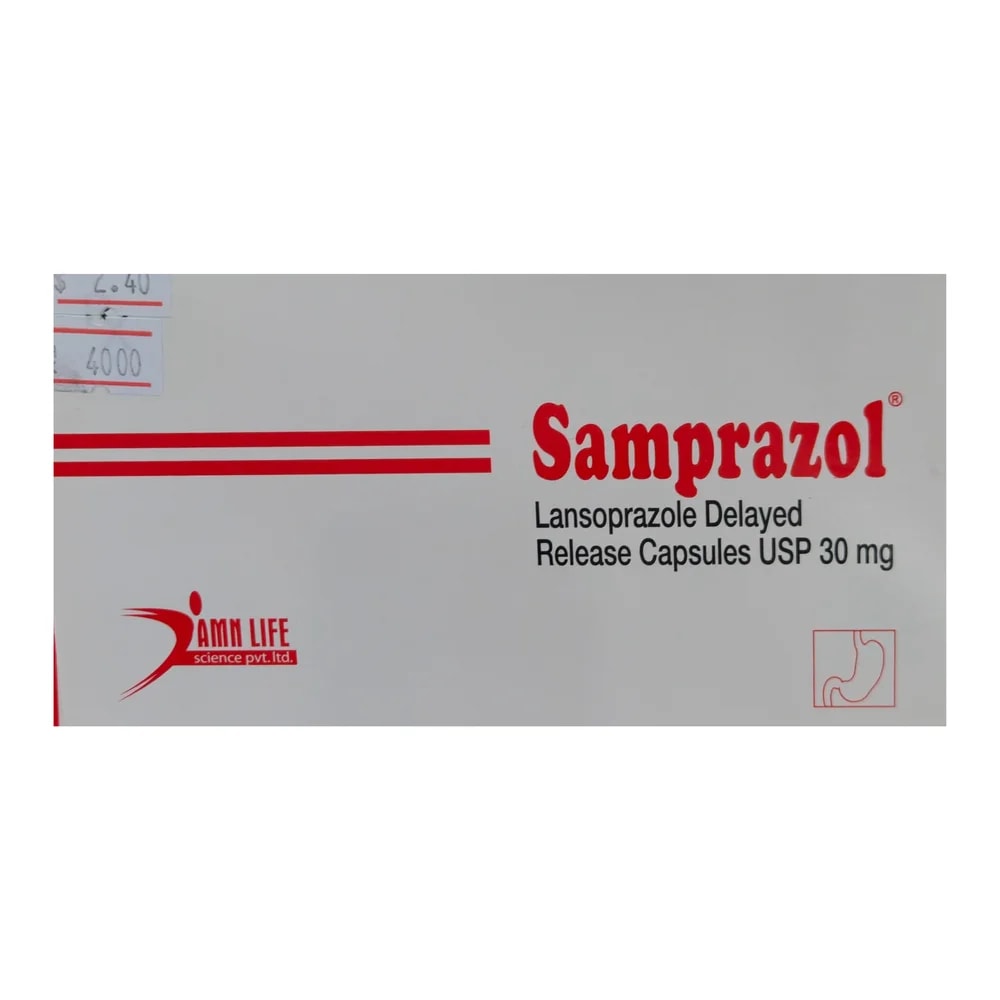 Samprazol 30 mg - Morhachun Pharmacies