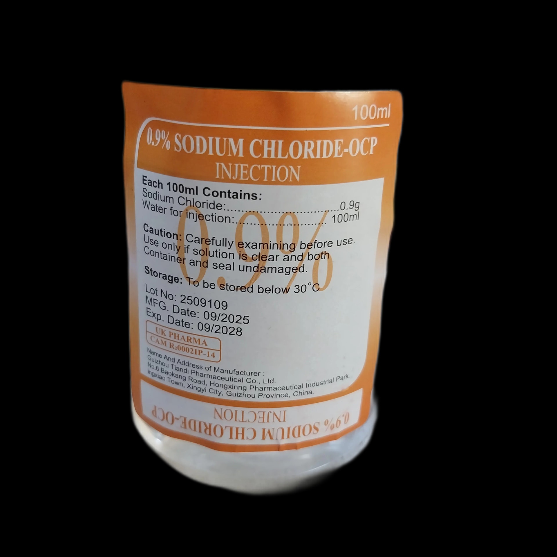 Sodium Chloride IV Infusion 0.9% 500ml/1000ml - ឱសថស្ថានព្រះខ័នពេជ្រ