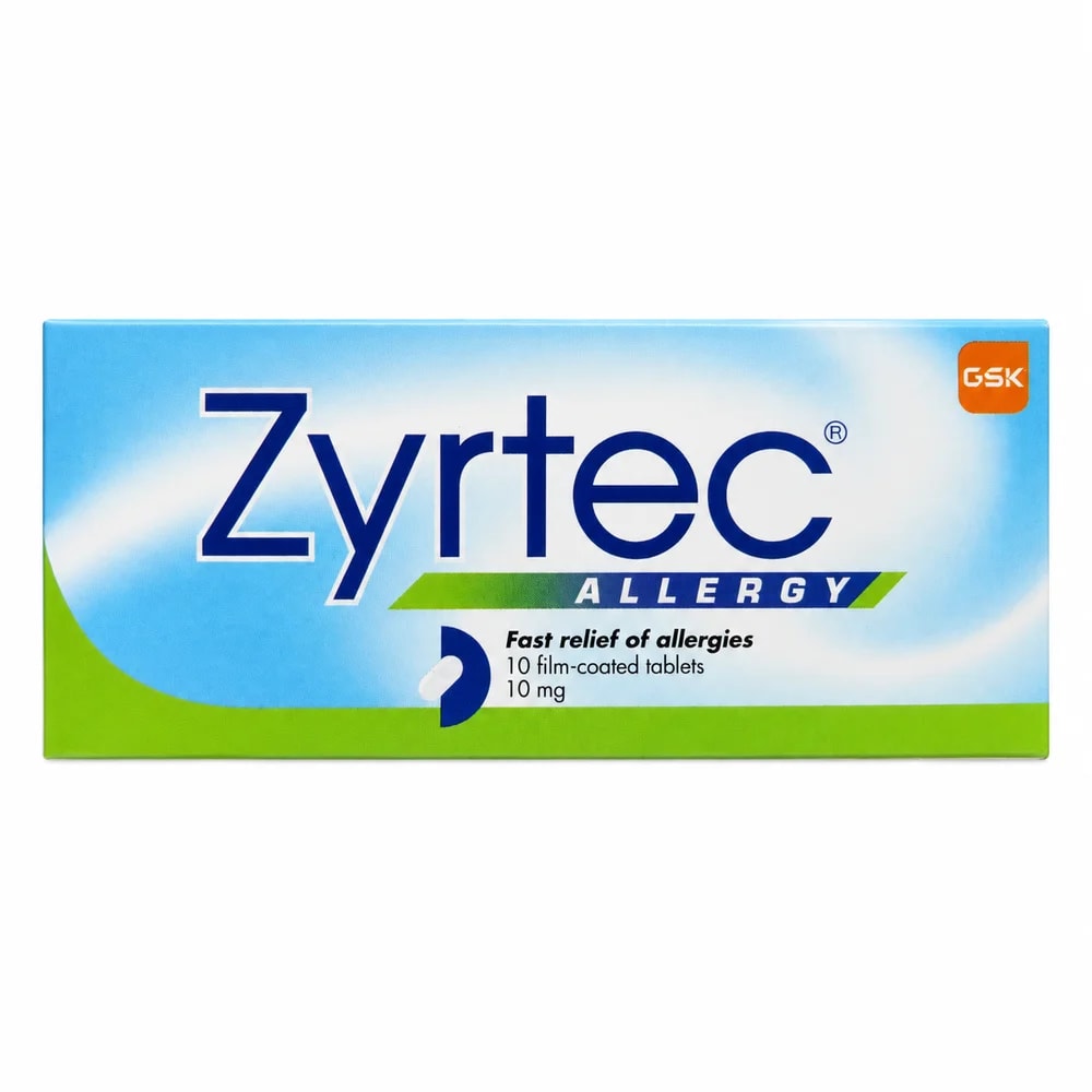 Zyrtec Allergy 10 mg - Pharmacy Krech hong