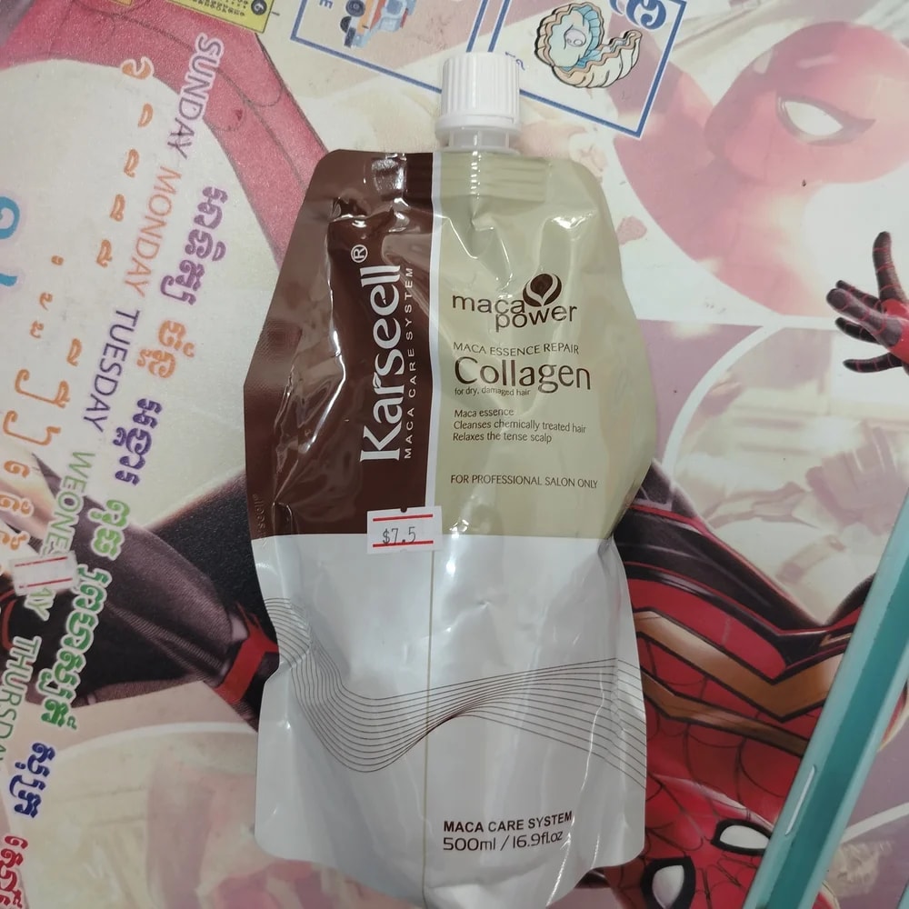 Karseell Maca Power Maca Essence Repair Collagen Hair Treatment - Pharmacy Krech hong