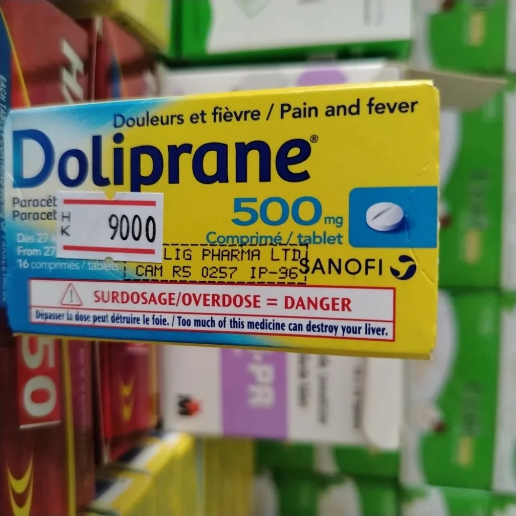 Doliprane 500 Paracetamol 500 mg - CHEANIMUL PHARMACY