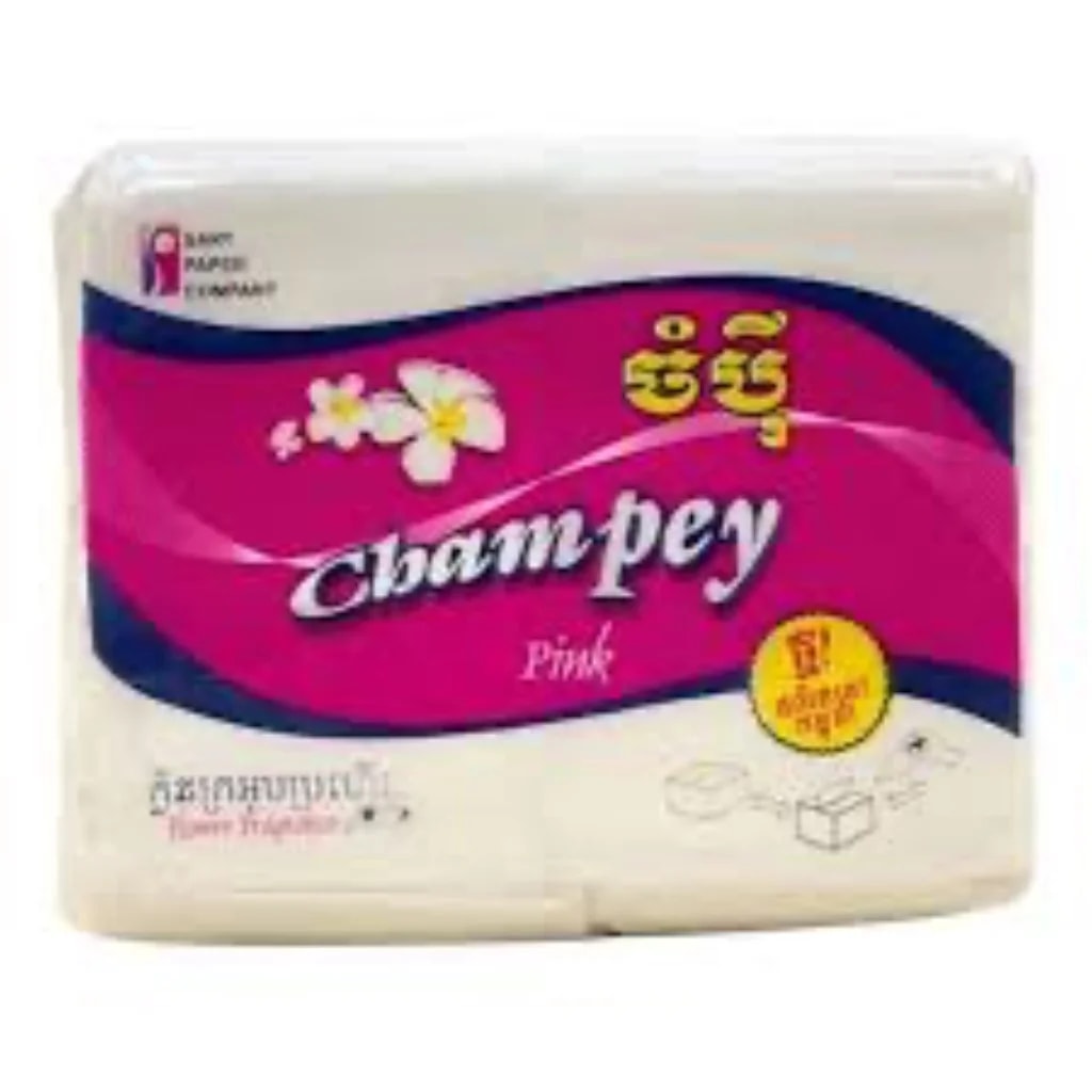 ក្រដាសជូតមាត់ចំបុី champey - PONLEU DOUNG DARA PHARMACY