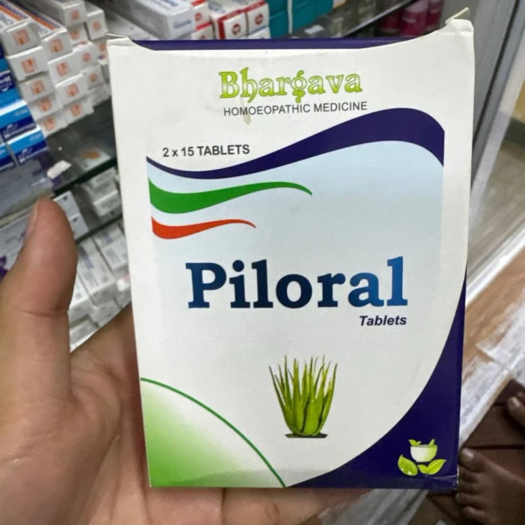 Piloral Tablets Homeopathic tablets for hemorrhoids - Kim Yi
