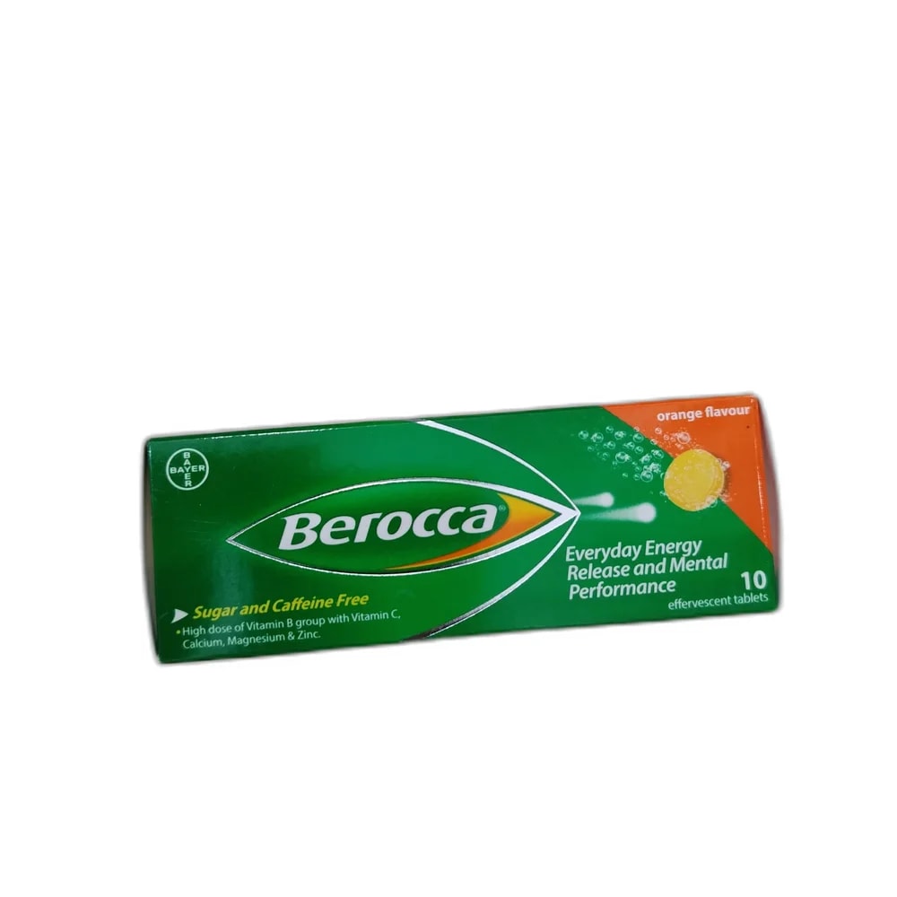 Berocca Orange Flavour - PHARMACIE LA BELLE PHARMA 