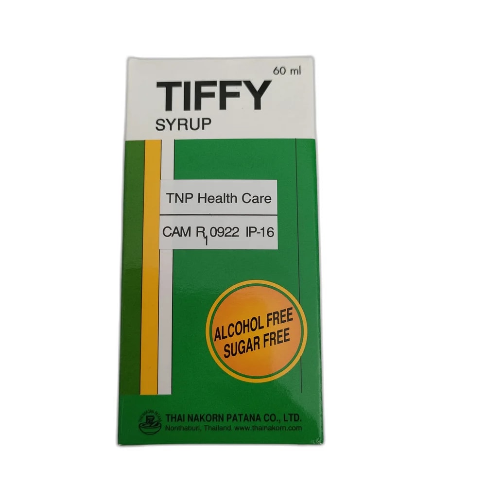 Tiffy 120 mg / 5 mg / 1 mg per 5 mL - PHARMACY PONLEU AOSOT