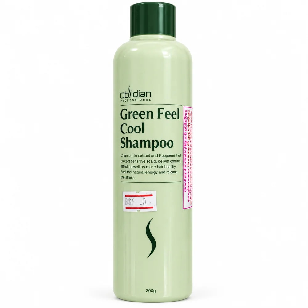 Obsidian Professional Green Feel Cool Shampoo - Pharmacy Krech hong