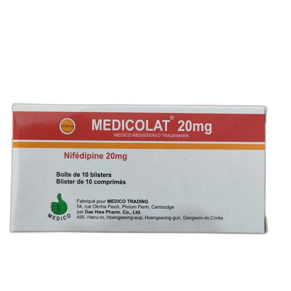 Medicolat 20 mg - PHARMACIE MONGKUL