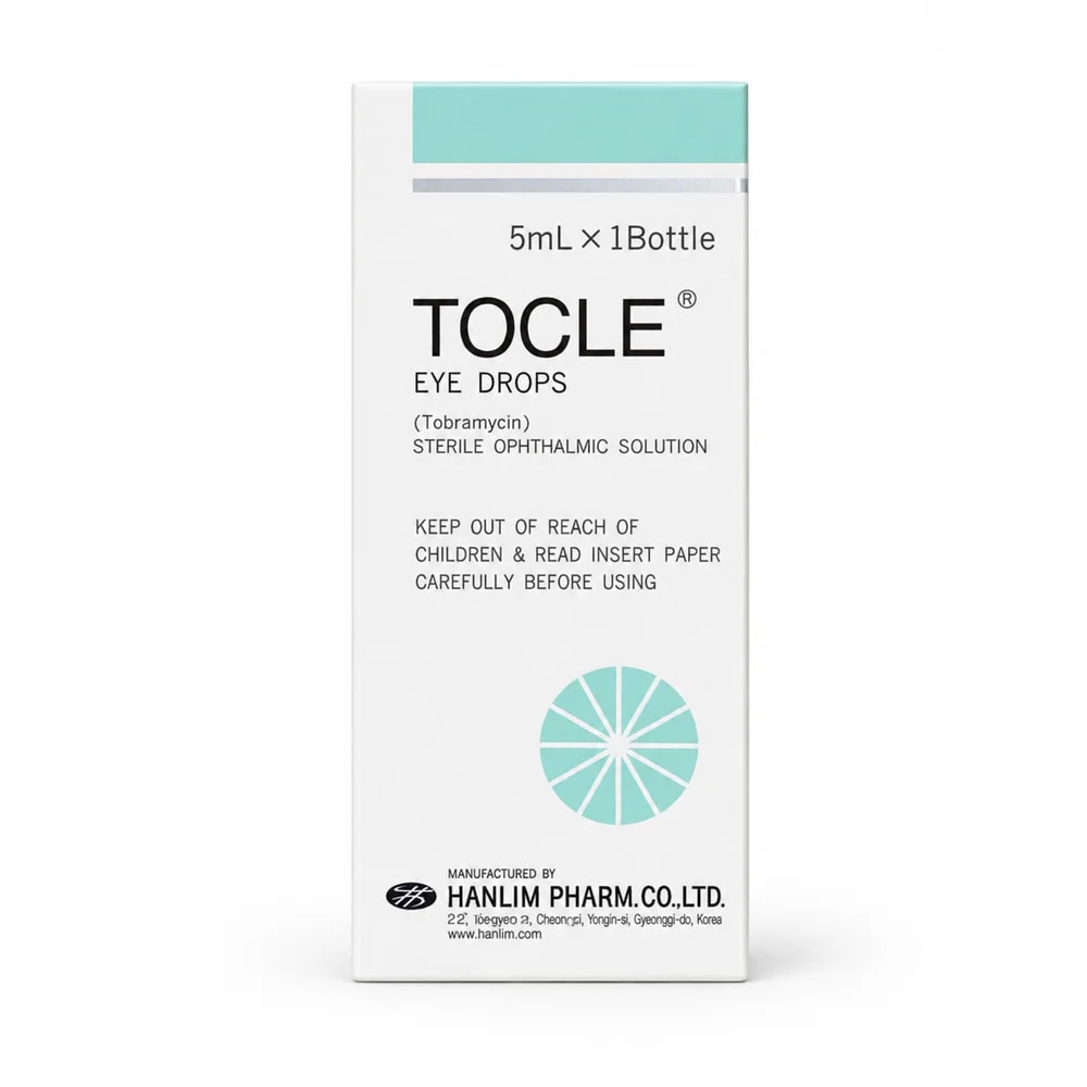 TOCLE Eye Drops Tobramycin 3 mg/mL ophthalmic solution - Kim Yi