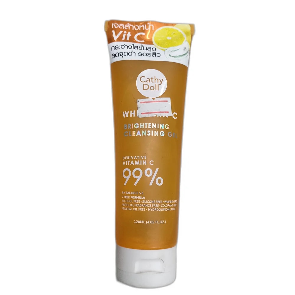 Cathy Doll Whitening Vitamin C Brightening Cleansing Gel 120 mL - Depot De Pharmacie "A" Kim Houy