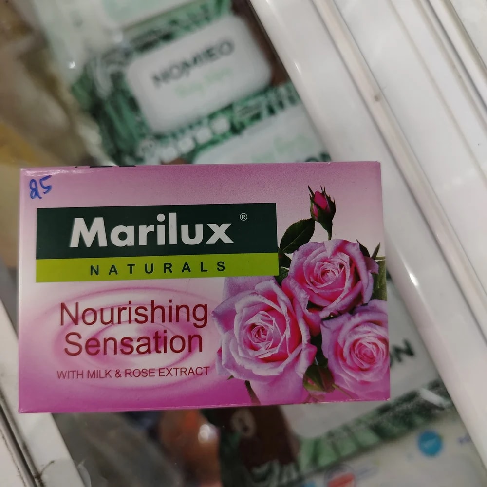 Marilux Naturals Nourishing Sensation Soap Milk & Rose Extract 80 g - Reachiny Pharmacy