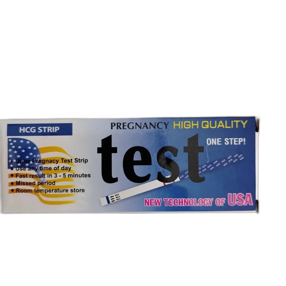 One-Step HCG Pregnancy Test Strip - Oudom Puthik Pharmacy