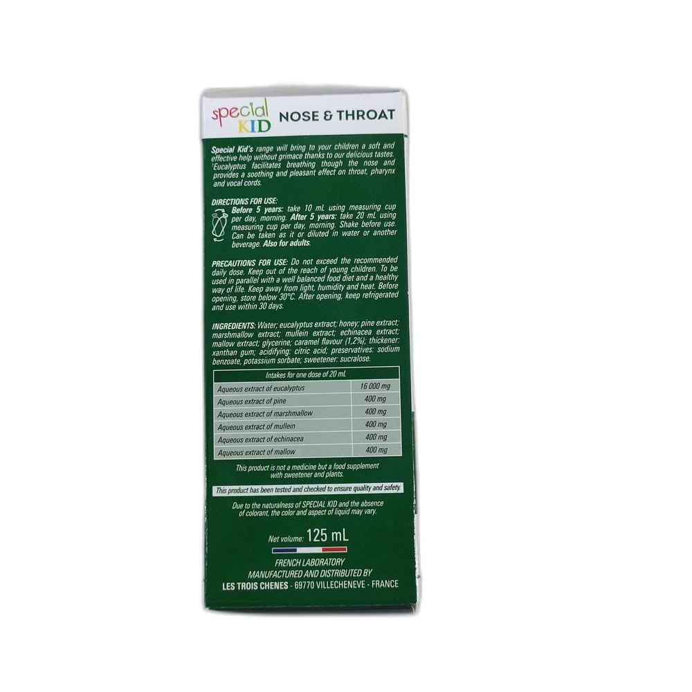 Special Kid Nose & Throat 18,000 mg of actives per day - Depot de Pharmacie B Rotha