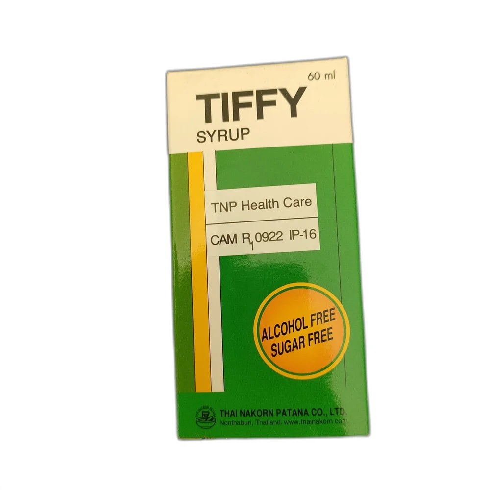 Tiffy 120 mg / 5 mg / 1 mg per 5 mL - PHARMACIE PUNLEU SOKPHEAP II
