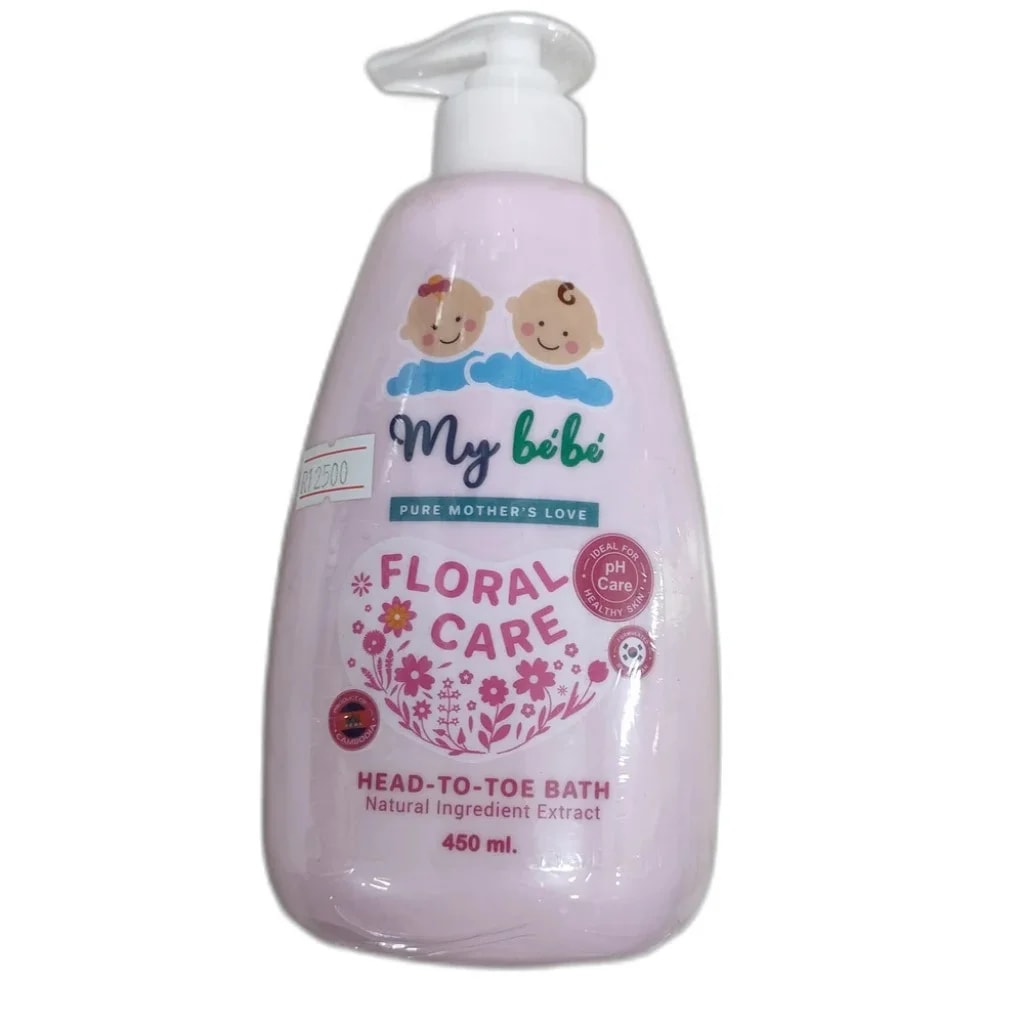 My Bébé Floral Care Head-to-Toe Bath 450 mL - Depot de Pharmacie B Rotha
