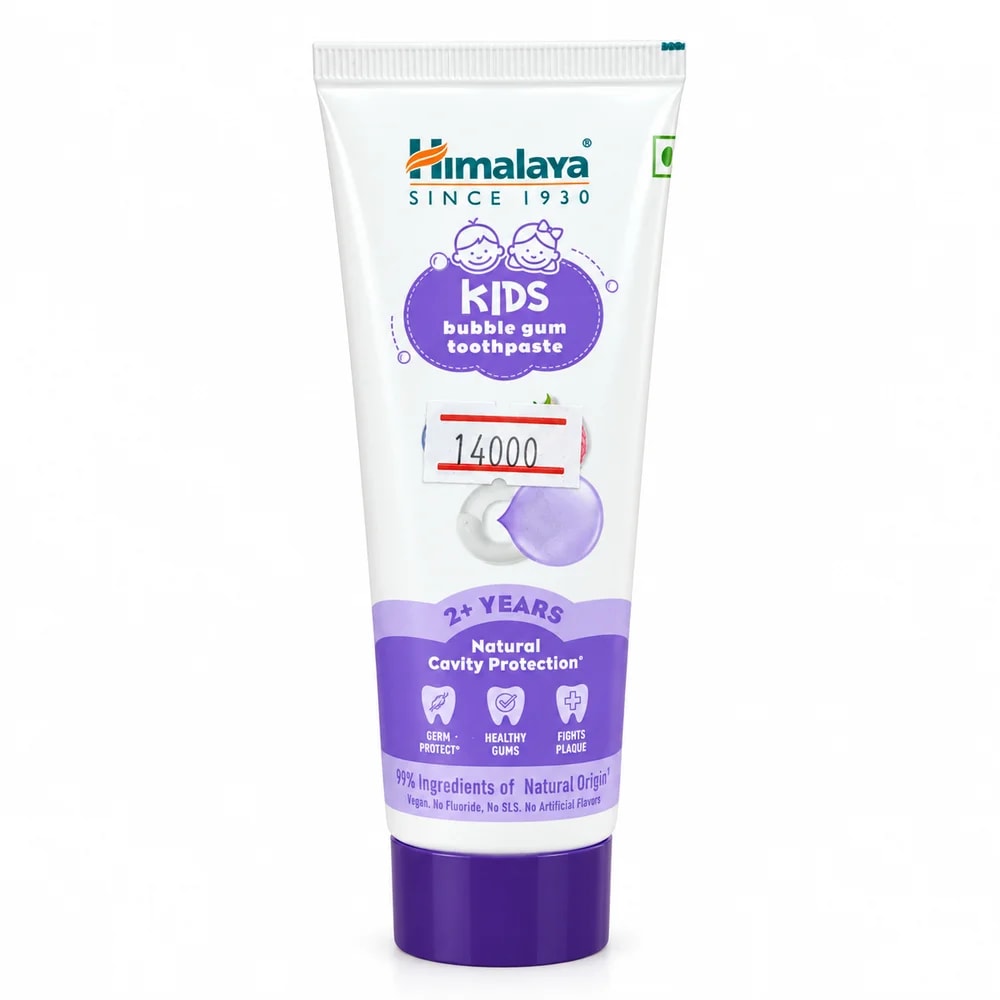 Himalaya Kids Bubble Gum Toothpaste 80 g - Pharmacy Krech hong