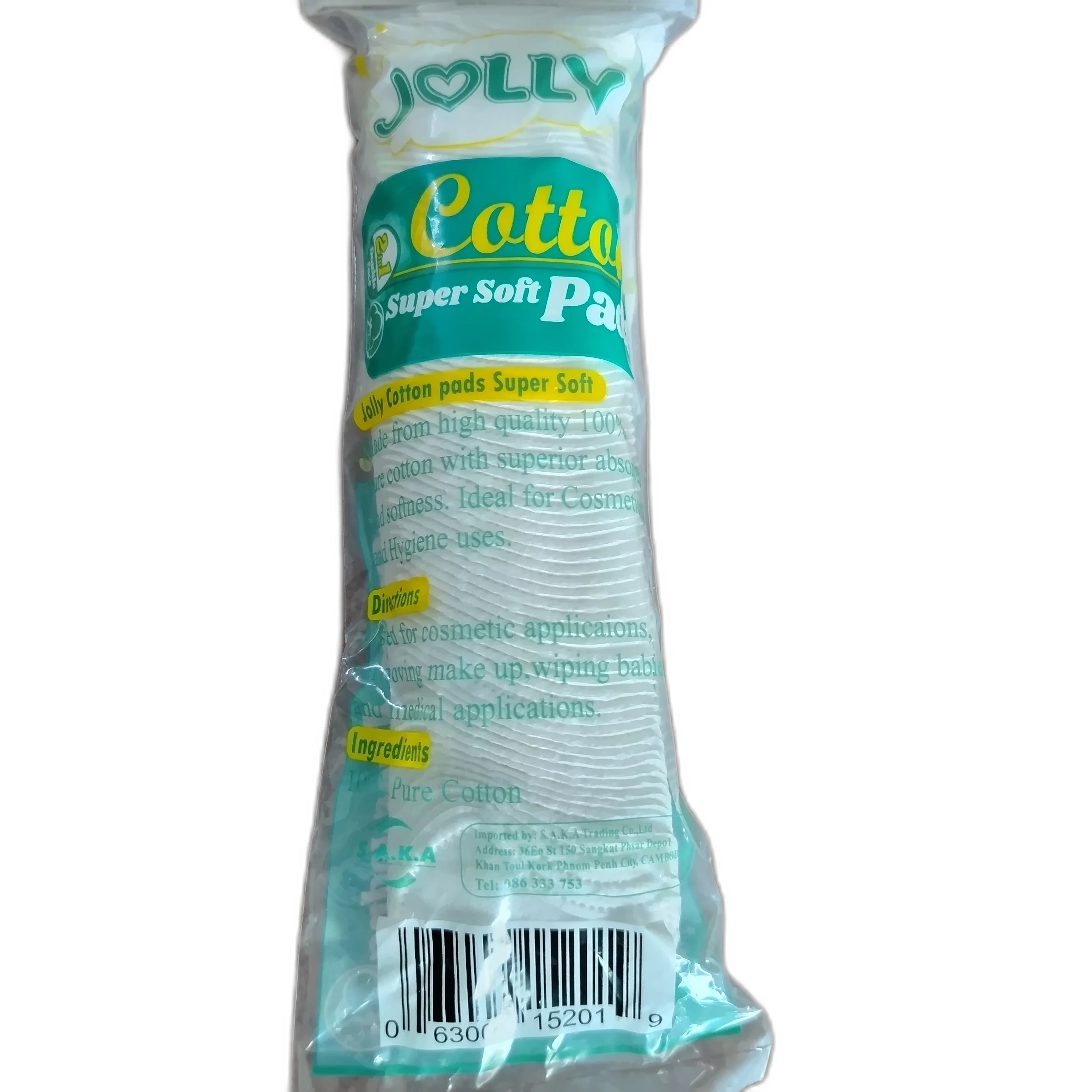 Jolly Cotton Super Soft Pads Not available - DARAREASH PHARMACY