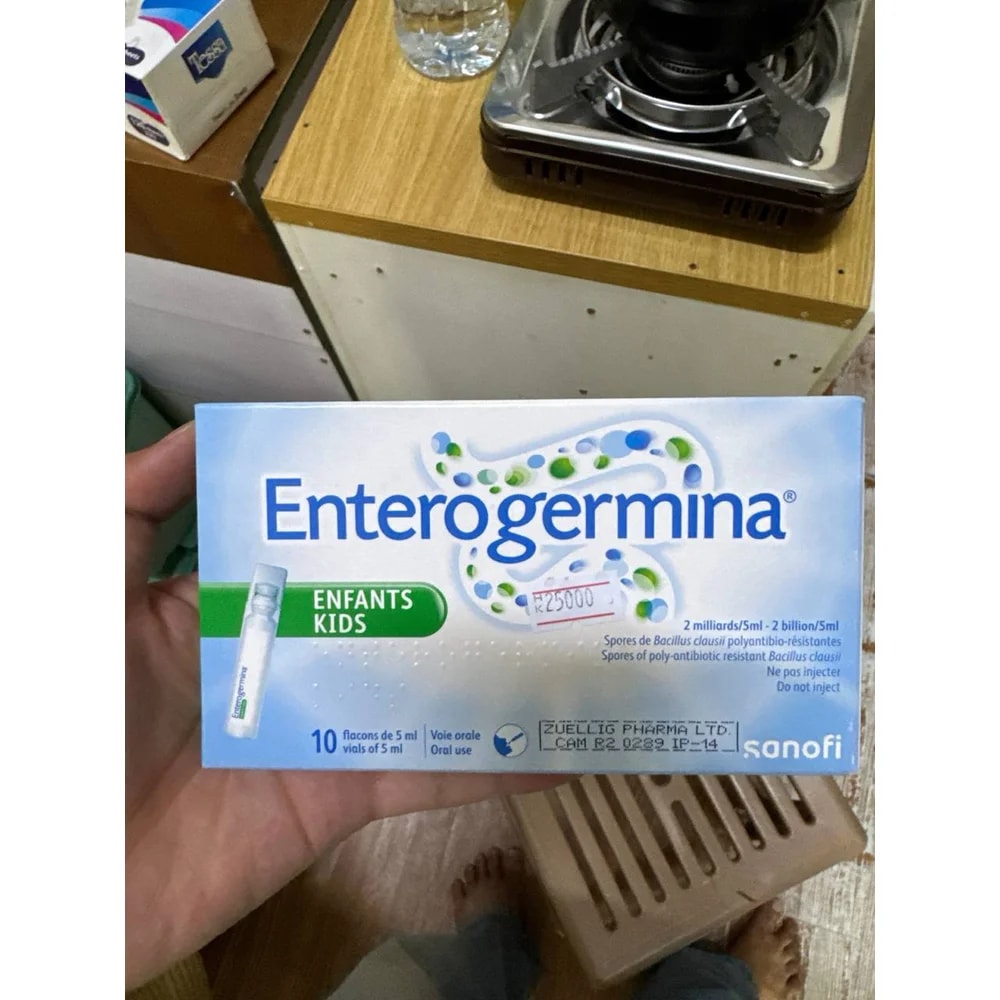 Enterogermina Kids Bacillus clausii spores oral suspension 2 billion per 5 mL - Kim Yi