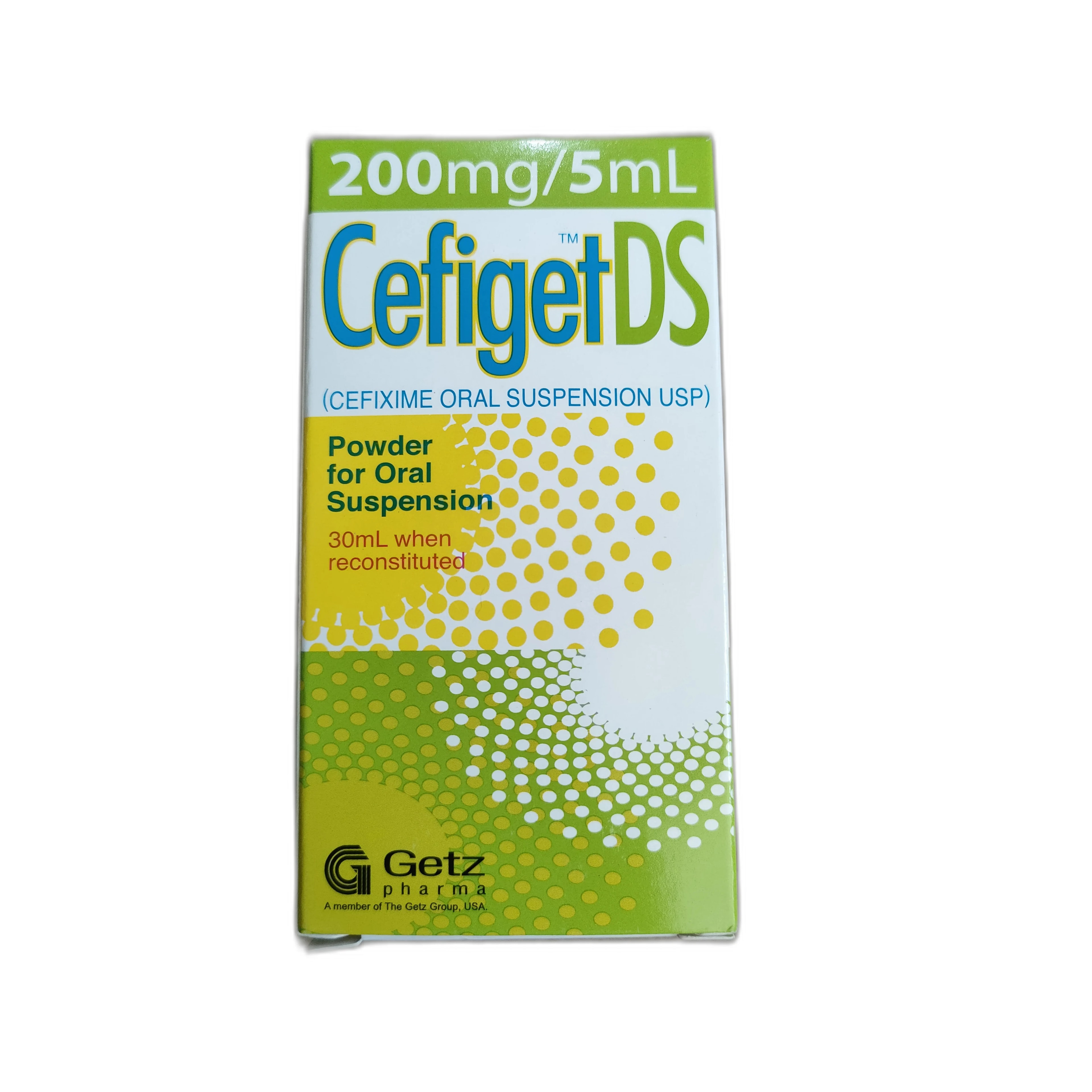 Cefiget DS 200 mg/5 mL - ឱសថស្ថាន សិរីមង្គលថ្មី