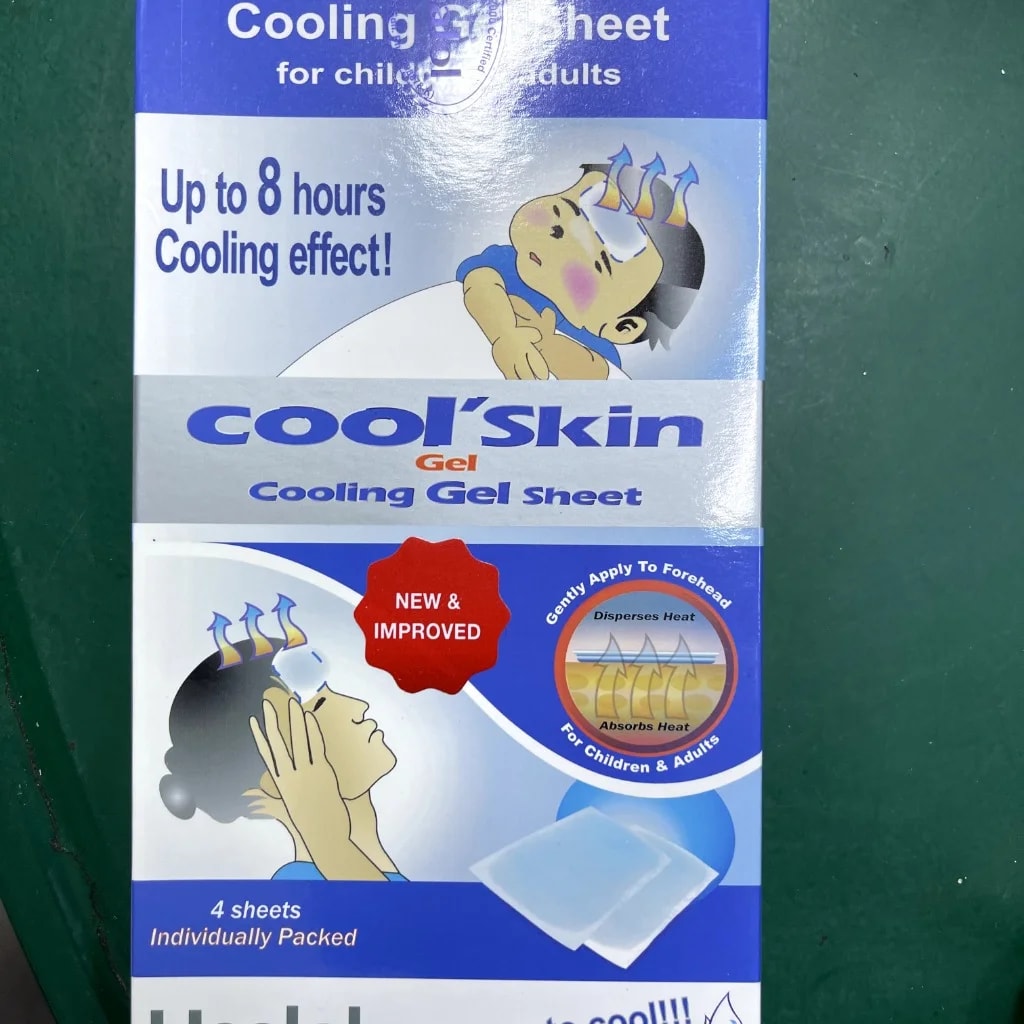 Cool'Skin Cooling Gel Sheet Not available - Pharmacy Rotha 2