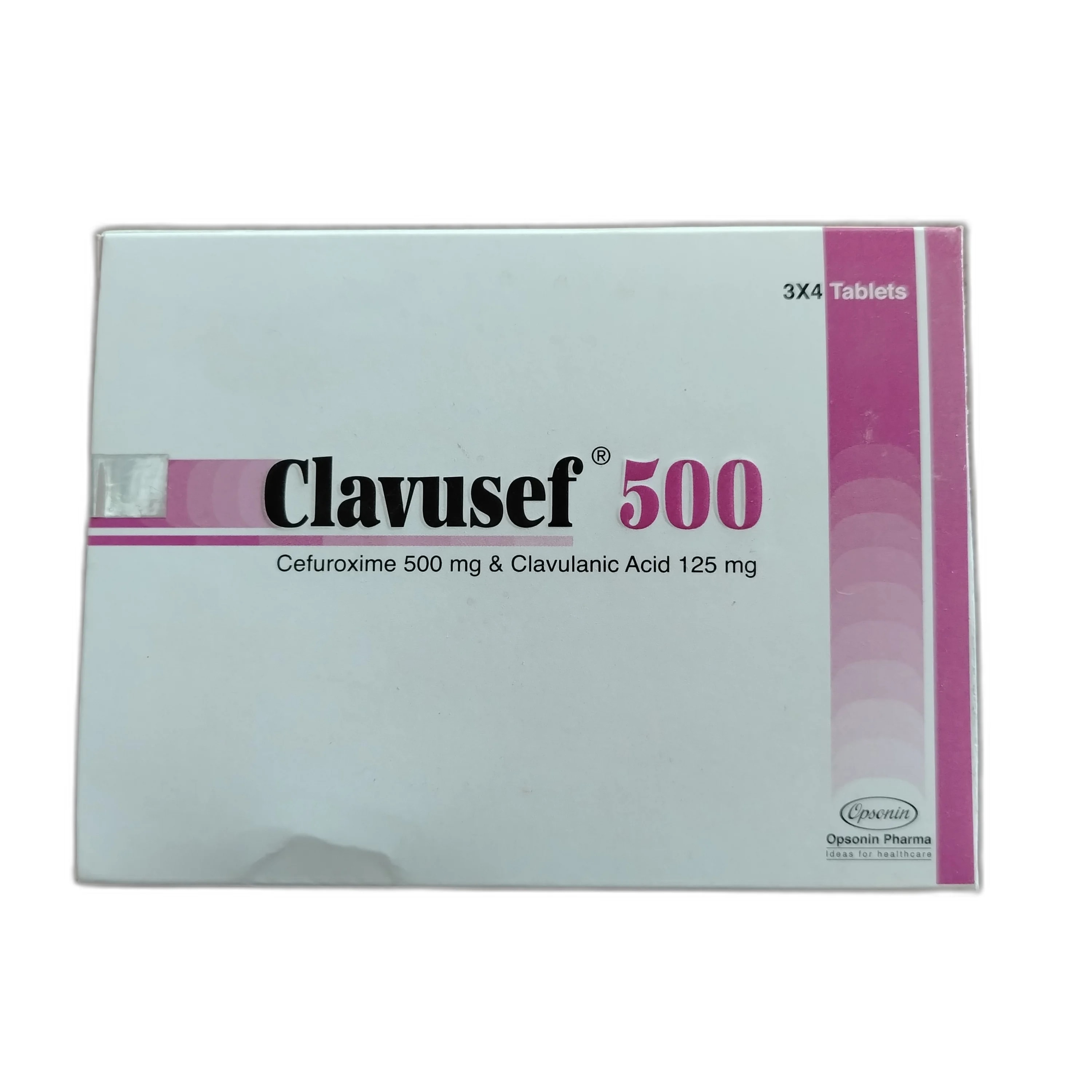 Clavusef 500 mg/125 mg - DARAREASH PHARMACY