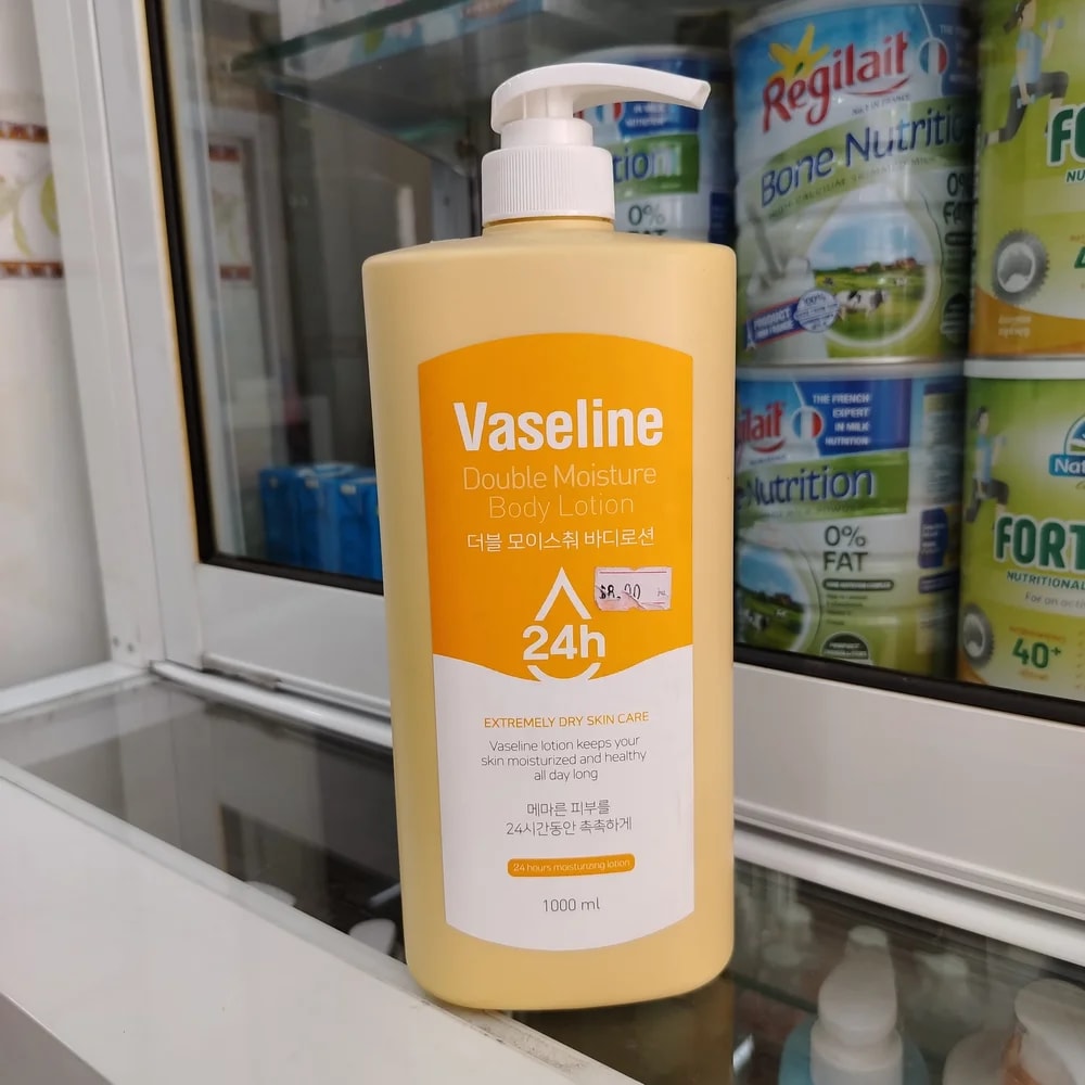 Vaseline Double Moisture Body Lotion 24-hour moisture; 1000 mL - Reachiny Pharmacy