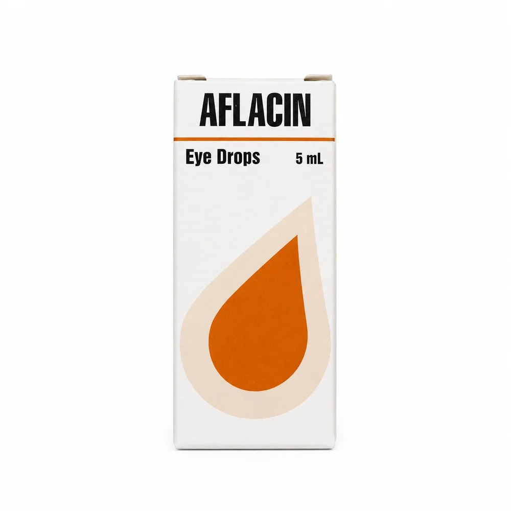 Aflacin 3 mg/mL eye drops, 5 mL - Preah Chan Tep Pharmacy