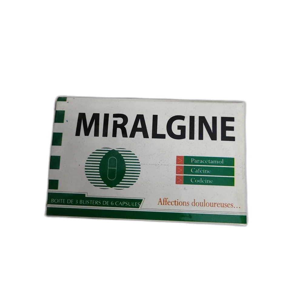 Miralgine 400 mg / 62.5 mg / 20 mg - PHARMACIE PORNLEU PICH