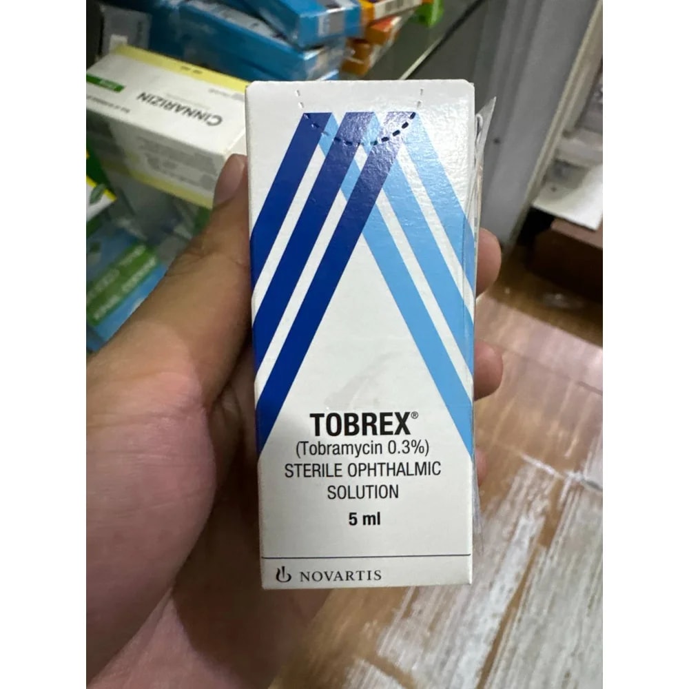 Tobrex Tobramycin 0.3% sterile ophthalmic solution - Kim Yi