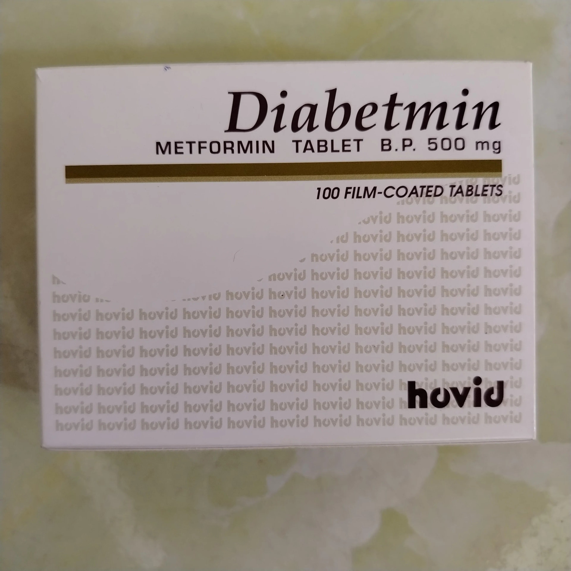 Diabetmin 500mg 500mg - Phal Cham Rouen
