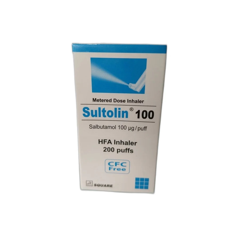 Sultolin 100 mcg/puff - ឱសថស្ថាន សុខលាភ