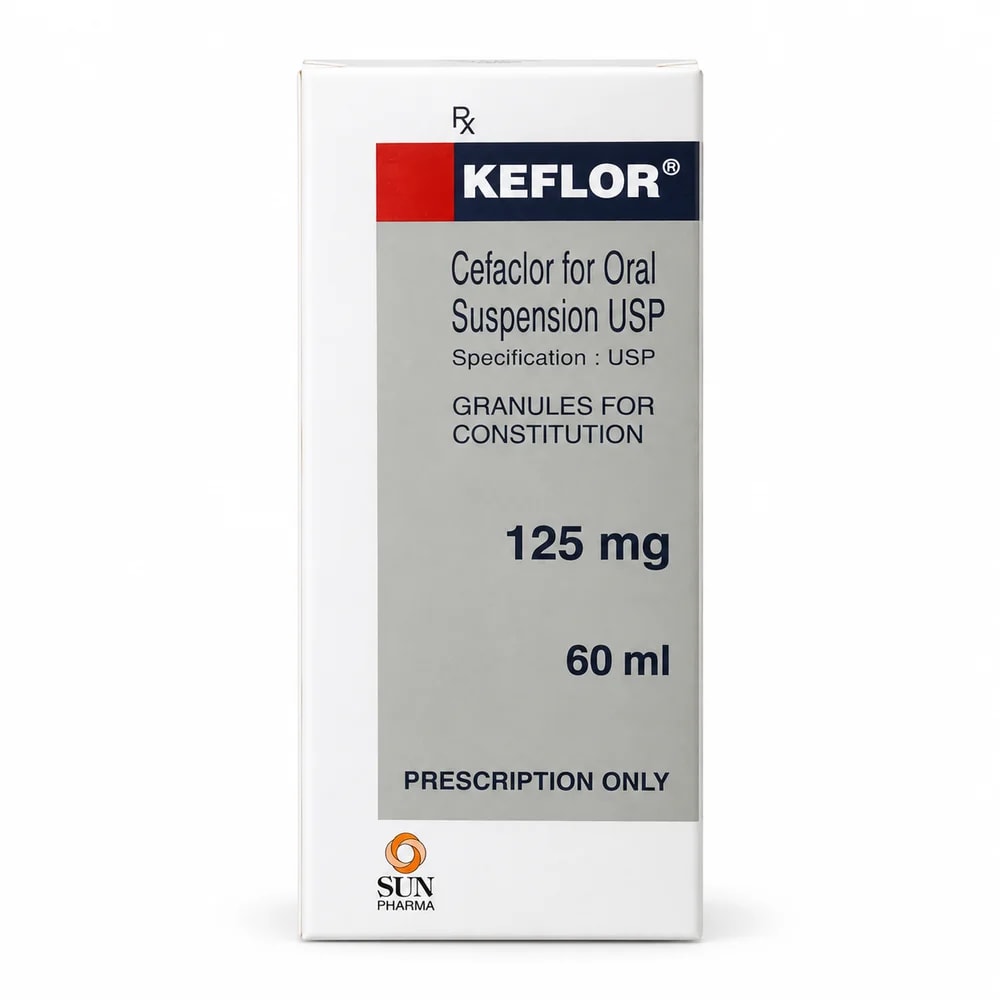Keflor Cefaclor 125 mg/5 mL after reconstitution - Reachiny Pharmacy