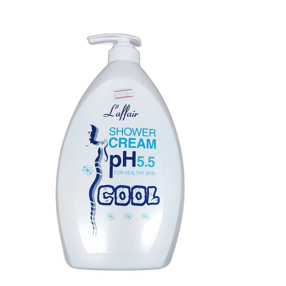 L'Affair pH 5.5 Shower Cream Cool 1000 ml - Depot de Pharmacie B Rotha