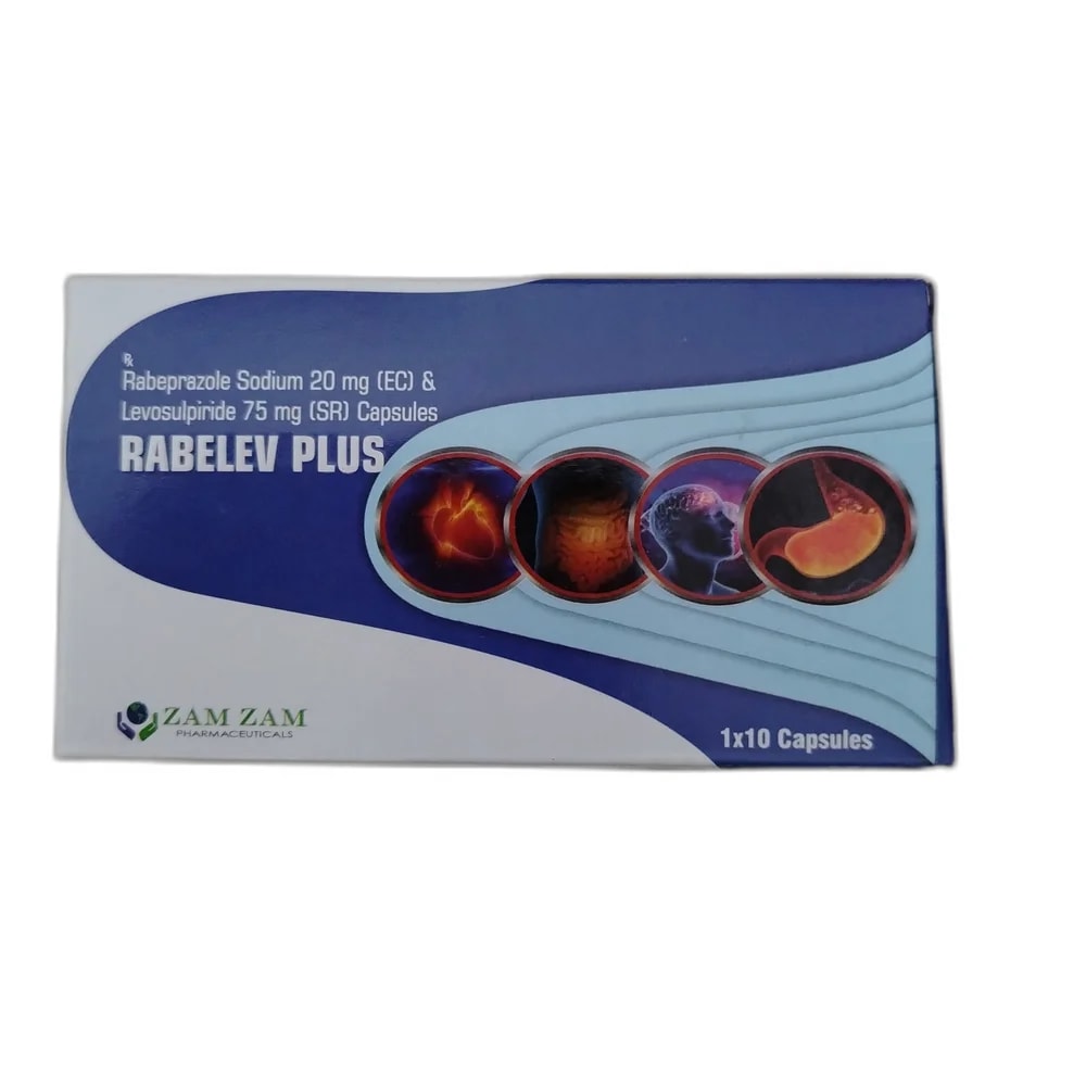 Rabelev Plus 20 mg / 75 mg - Oudom Puthik Pharmacy