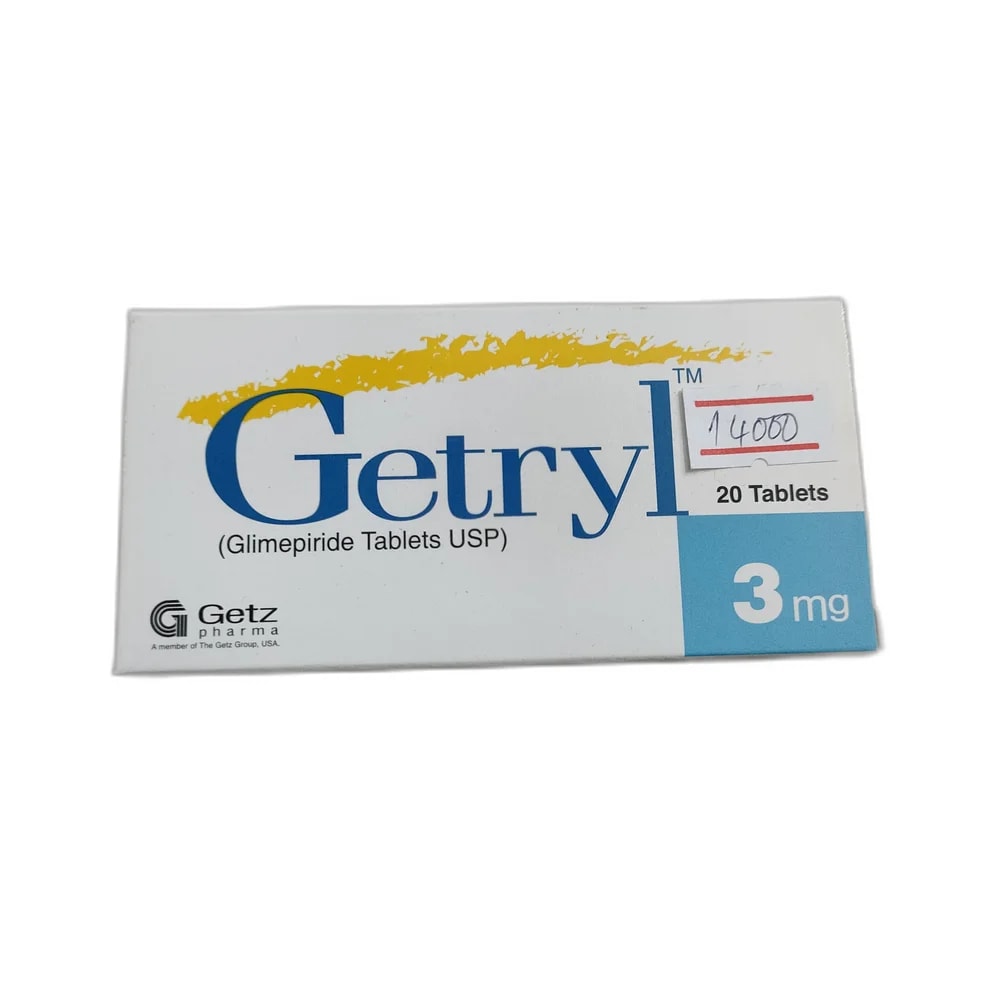 Getryl 3 mg - PHARMACIE MONGKUL