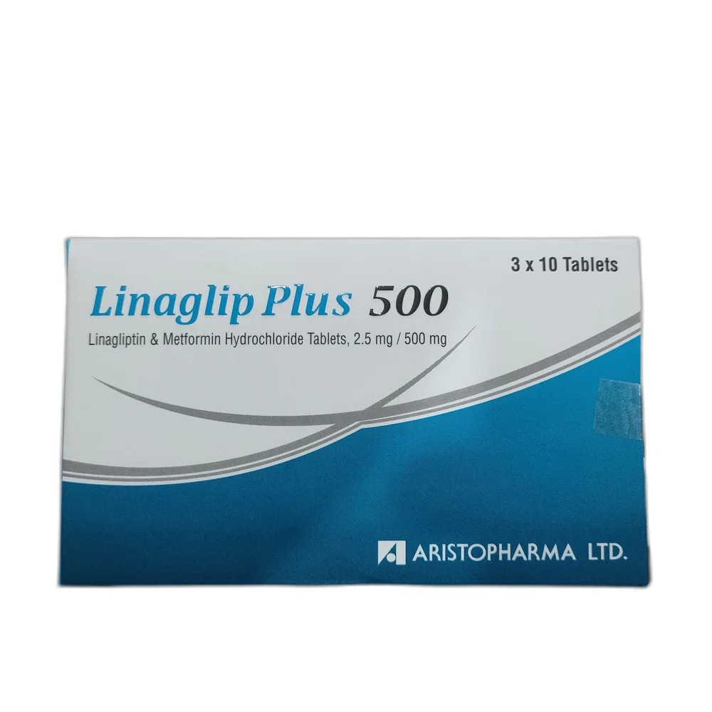 Linaglip Plus 2.5 mg / 500 mg - PHARMCARE PHARMACY