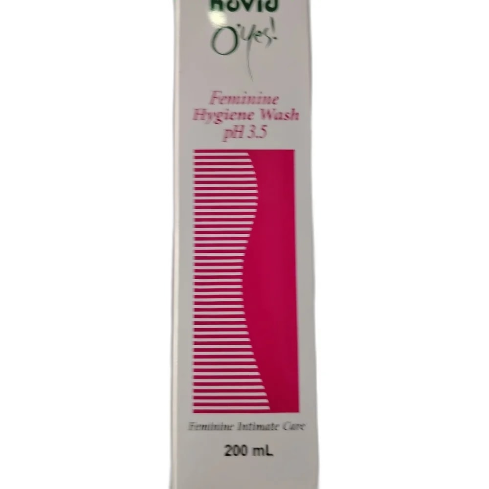 Hovid O'Yes Feminine Hygiene Wash 200 mL (pH 3.5) - PHARMA ASSIST PHARMACY