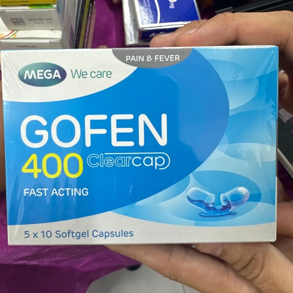 Gofen 400 Clearcap 400 mg - Dosage pharma