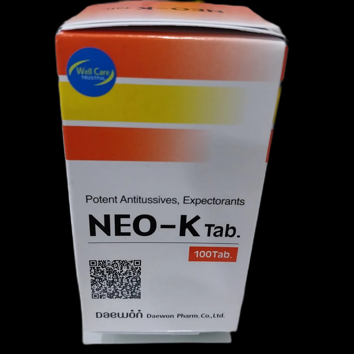 NEO-K Tab Dihydrocodeine 5mg / Guaifenesin 50mg / DL-Methylephedrine HCl 17.5mg / Chlorpheniramine Maleate 1.5mg - ឱសថស្ថានព្រះខ័នពេជ្រ