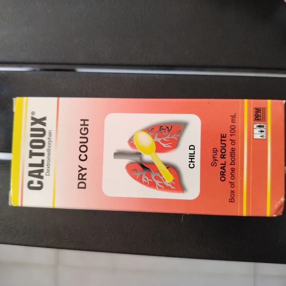 Caltoux Dry Cough (Child) Dextromethorphan hydrobromide 5 mg per 5 mL - CHEANIMUL PHARMACY