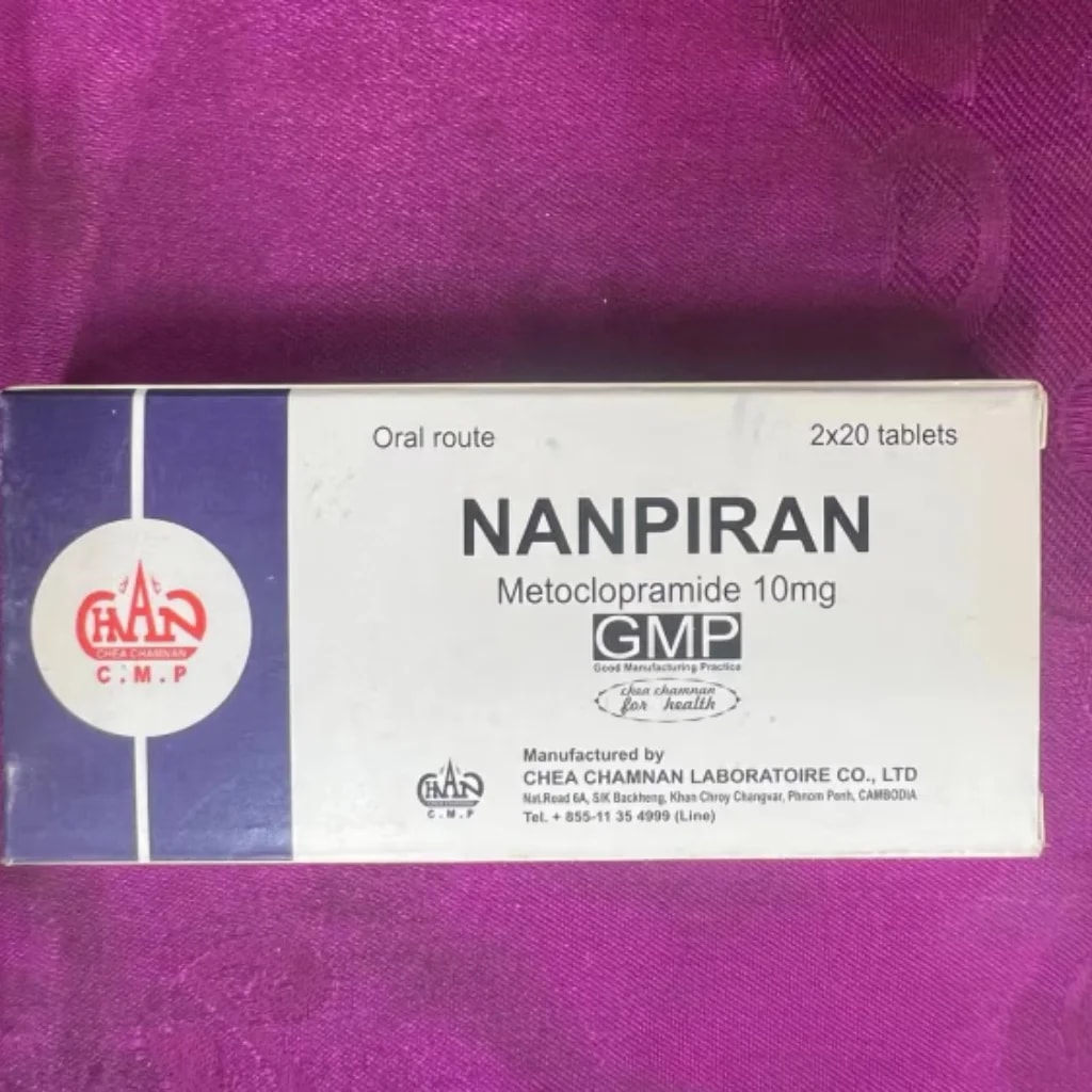 Nanpiran 10 mg - Depot De Pharmacie "A" Kim Houy