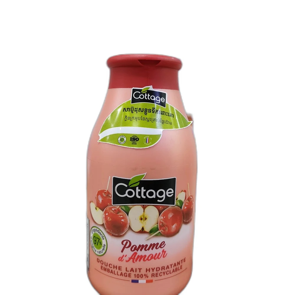 Cottage Pomme d'Amour Moisturizing Shower Milk 250 ml - Depot de Pharmacie B Rotha