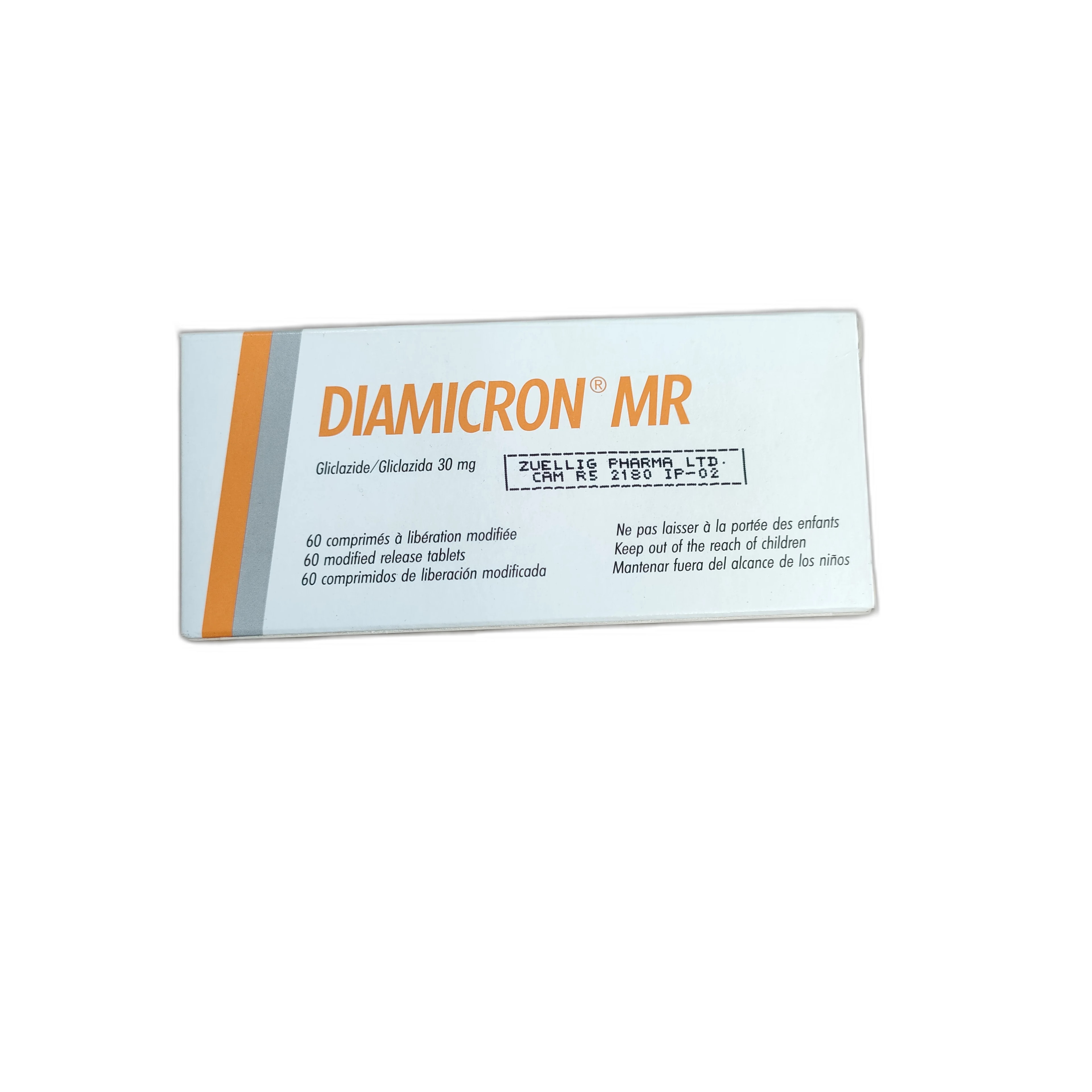 Diamicron MR 30 mg - ឱសថស្ថាន សិរីមង្គលថ្មី