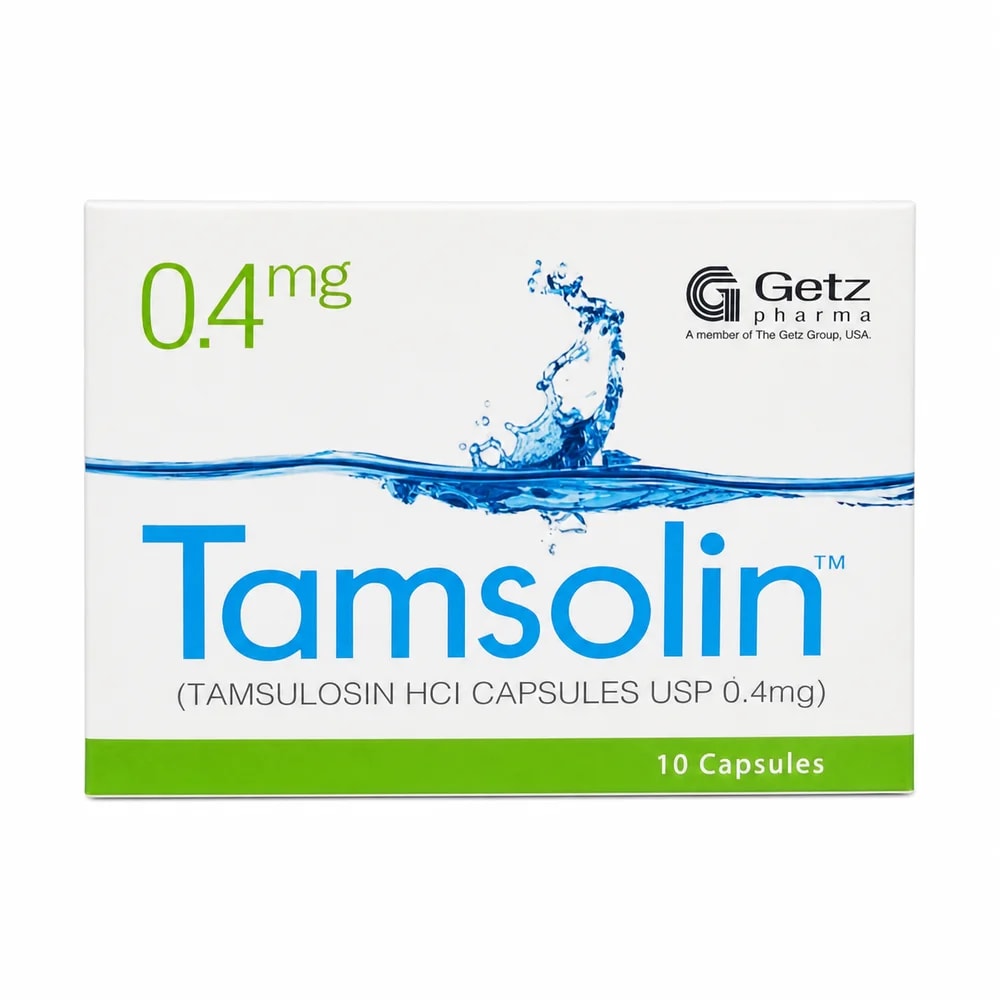 Tamsolin Tamsulosin hydrochloride 0.4 mg modified-release capsules; 10 capsules - Kim Yi